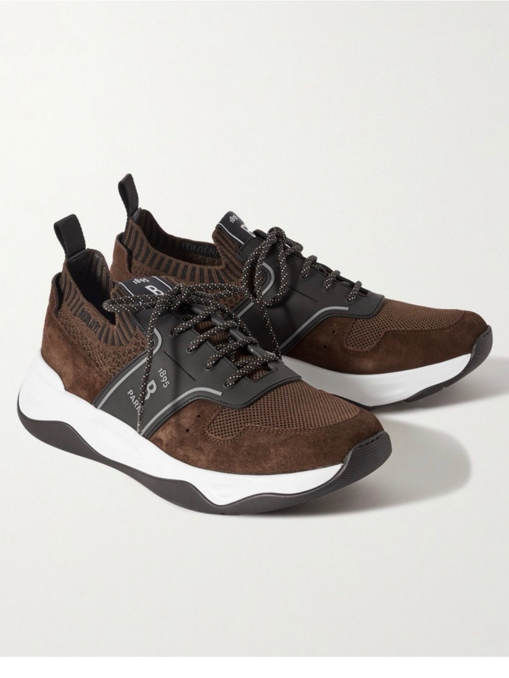 Berluti Shadow Knit Suede Sneakers 8 (US 9) $1480